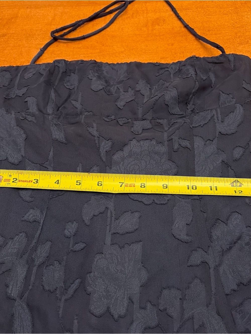 Princess Polly Delamere Navy Burn Out Floral Lace Mini halter dress - Picture 11 of 14